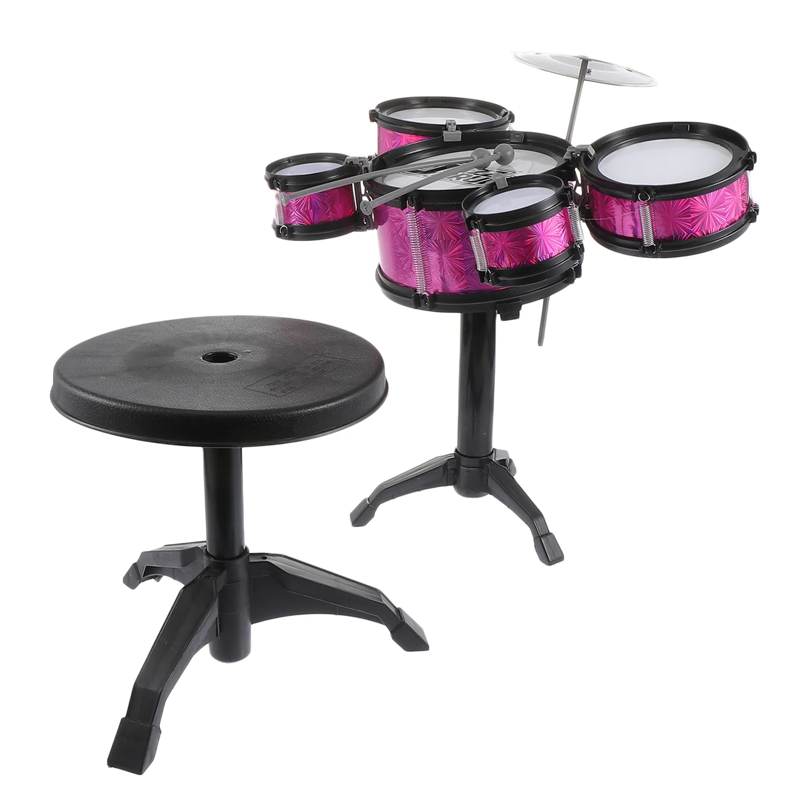 

Baby Musical Drum Toy Educational Toys Toddlers Musical Drum Toy Baby Gift Sets Kids Simulated Jazz Drum Music Drum Drum Set Toy