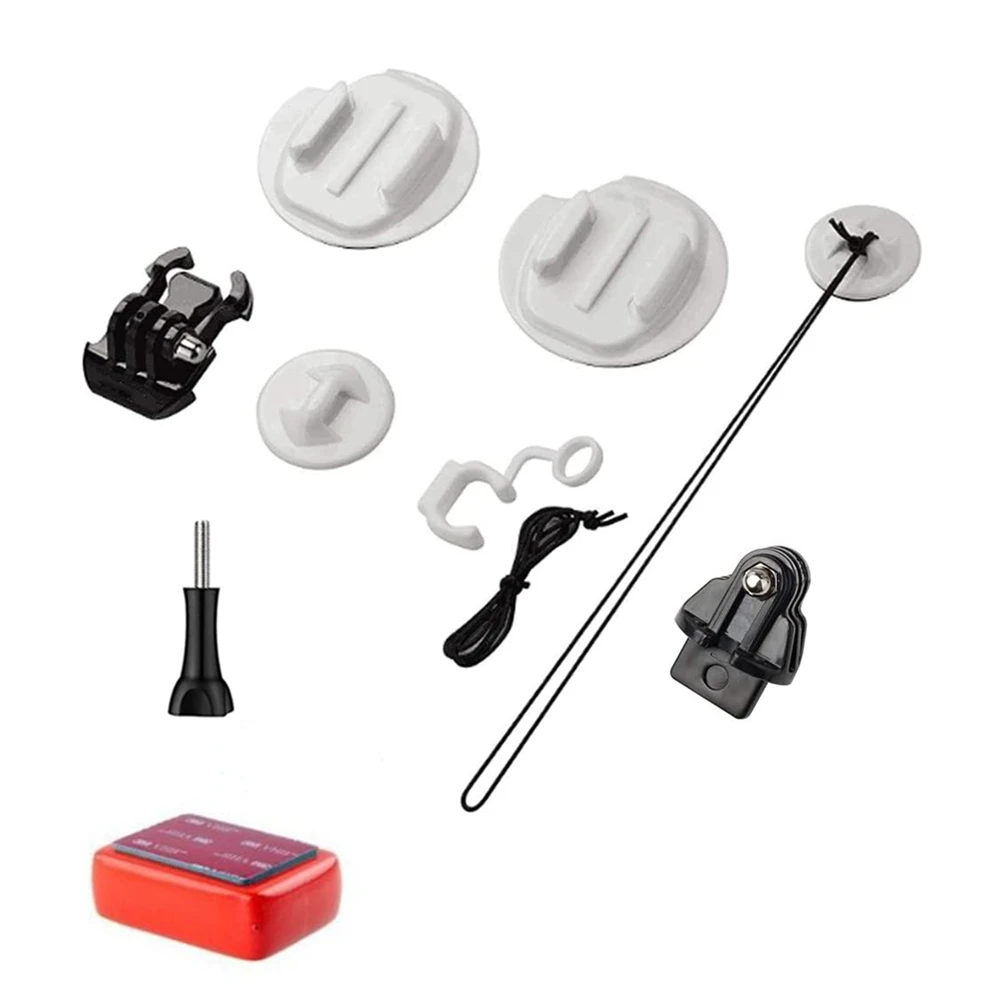 For Go pro Surf Expansion Kit Surfboard Mounts Kits+ Floating With 3M Adhesive Sticker for Gopro Hero 10 9 8 7 Hero 5  Camera