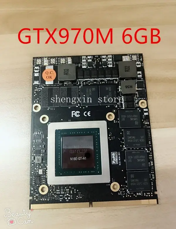 Видеокарта GTX970M N16E-GT-A1 для ноутбука Clevo P375SM P170EM P150EM P157SM P151SM P150SM P170SM MSI GT60 GT70 GT780