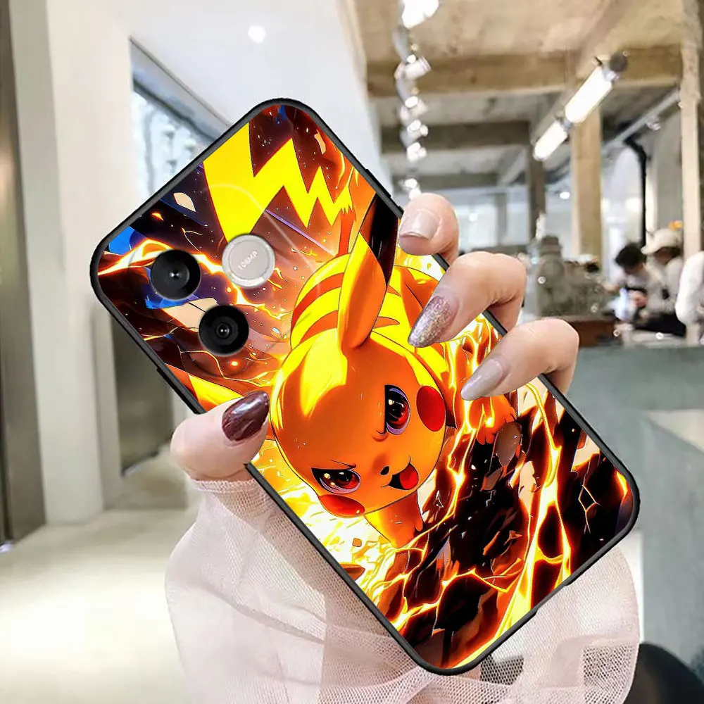 Фото Чехол для телефона с изображением аниме P-Pikachu G-Gengar для HUAWEI NOVA 3I 7I 8I HONOR 600 400 90 X6B X6D X7A X7B X7D X8 X8B X9 X9B X9D X9A №3