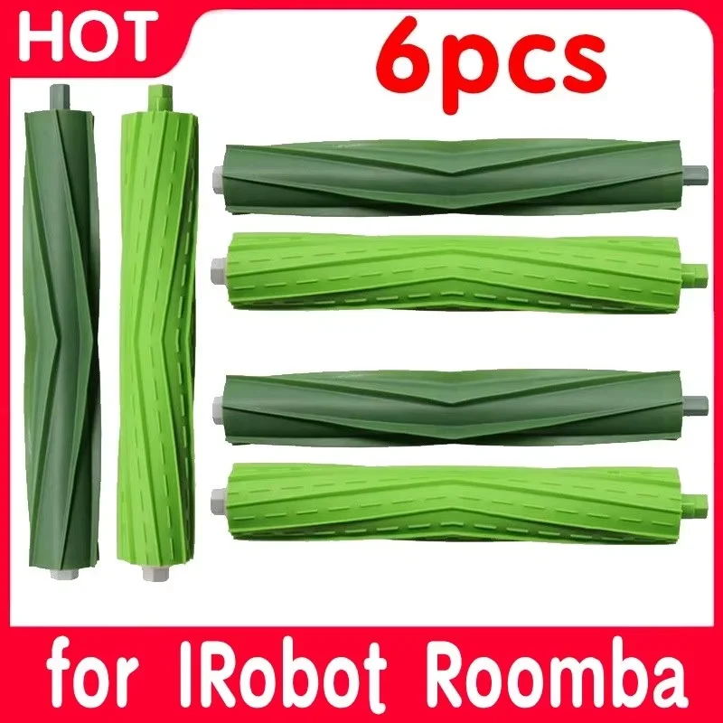 

Рулонная щетка с фильтром Hepa для iRobot Roomba I7 E5 E6 I3, аксессуары для роботов-пылесосов, фильтр Hepa, боковая щетка, тряпки для швабры