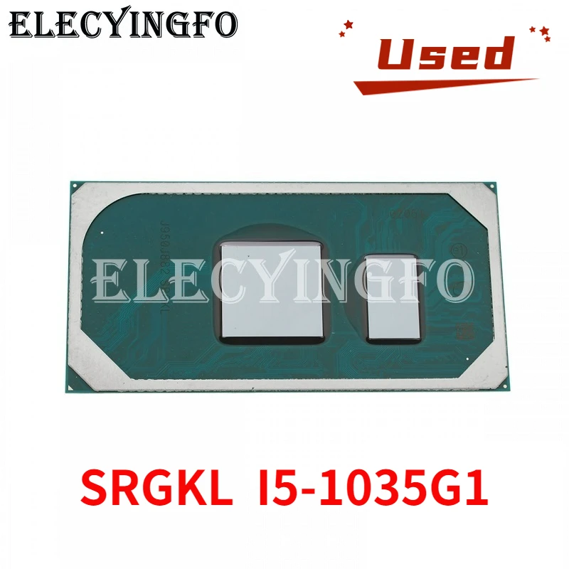 

Refurbished SRGKL I5-1035G1 CPU BGA Chipset Re-balled tested 100% good working