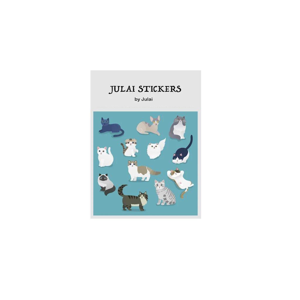 

Cute Stickers - Cat Collection