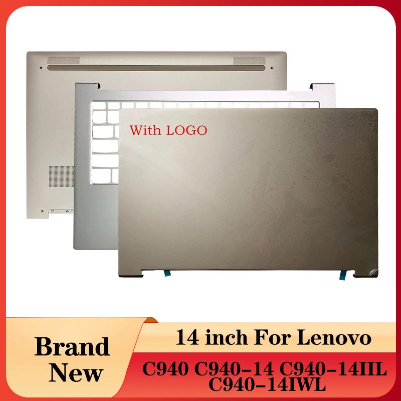 

Новый ноутбук прозрачная защита для экрана для Lenovo YOGA C940 C940-14 C940-14IIL C940-14IWL корпуса компьютера ноутбука LCD задняя крышка/Упор для рук/чехол для задней части корпуса золото