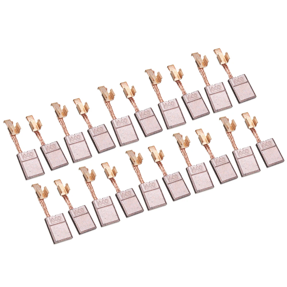 

10Pairs 13x10x3mm Power Tool Carbon Motor Brushes For CB440 CB448 CB436 195021-6 194427-5 194159-4 Electric Angle Grinder