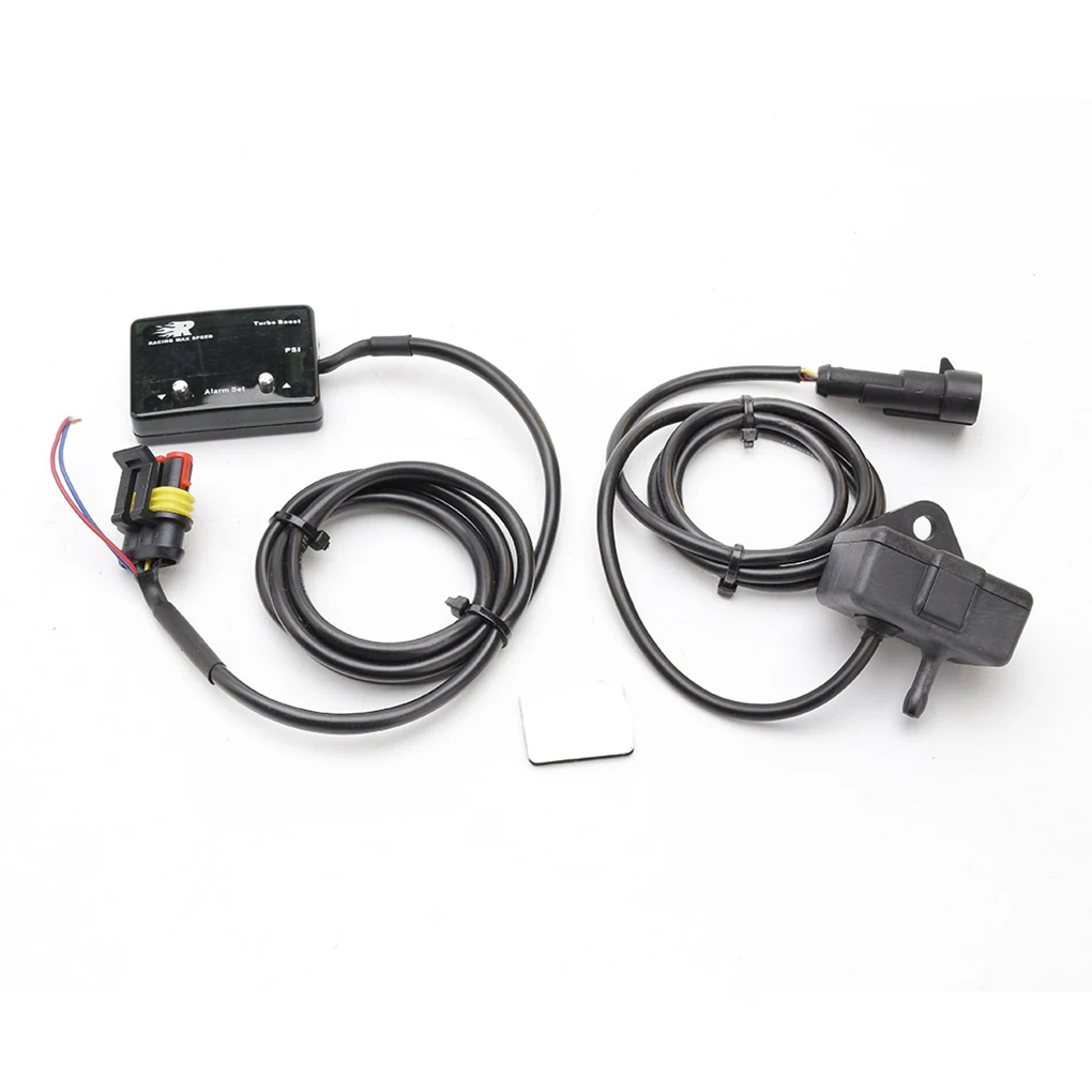 

Универсальный автоматический цифровой измеритель давления Turbo Boost, синий фотографический дисплей, измеритель давления 40psi, светодиодный