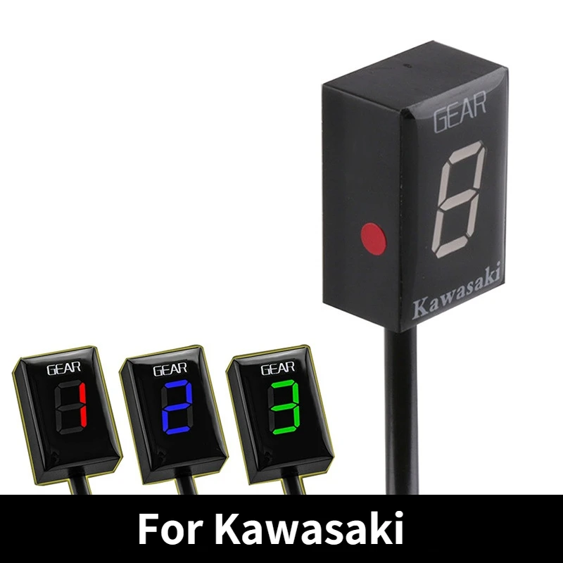 

Gear Indicator For Kawasaki ER6N Z1000SX Ninja400 Z1000 Z800 Z750 Versys 650 Z650 W800 Ninja 300 Motorcycle Speed led Display
