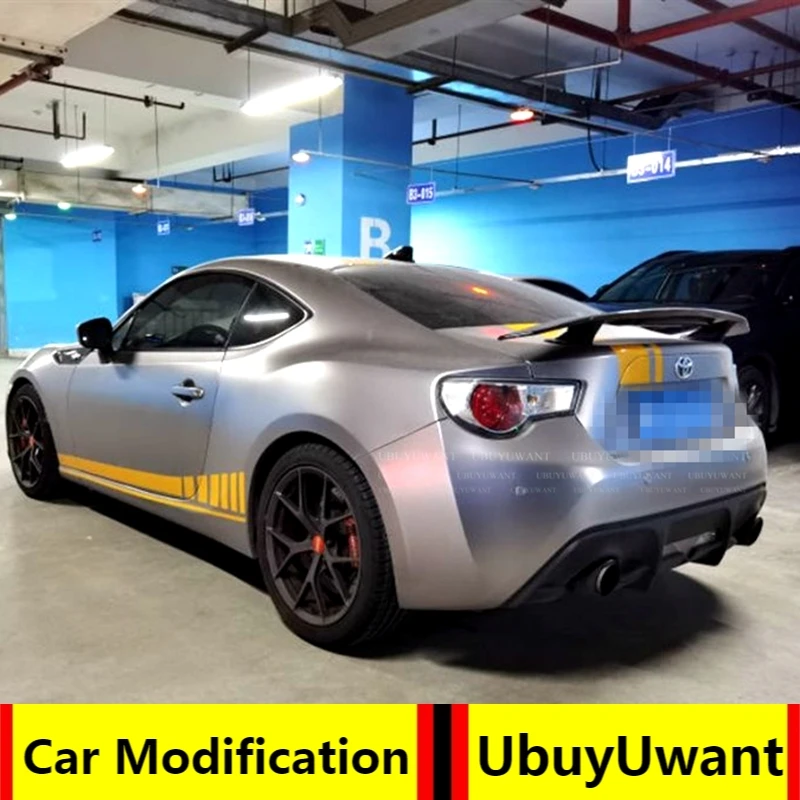 Аксессуары для Toyota GT86/BRZ 2013-2019 Высокое качество углеродного цвета задний спойлер