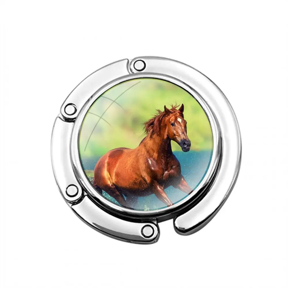 Складной крючок для кошелька Женская настольная Сумочка складной декоративный