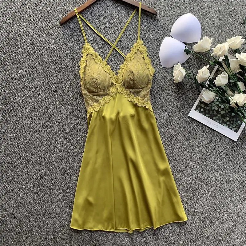 

Женская ночная рубашка простота ночная рубашка 2023 одежда для сна женские ночные рубашки для женщин Высококачественная Пижама Платье пикантная Ночная сорочка