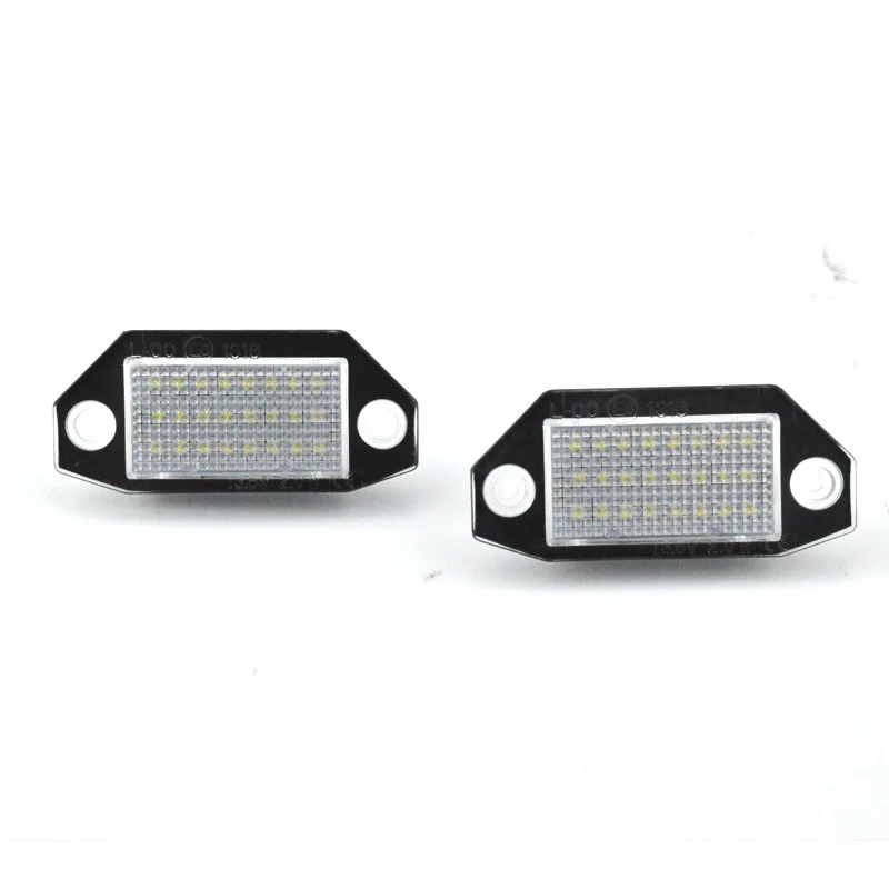 

Светодиодные лампы для номерного знака Ford Mondeo MKIIII 44/5D, автомобильная сигнальная лампа, белые лампы с держателем номера Автомобиля 2000-2007 2003 ...