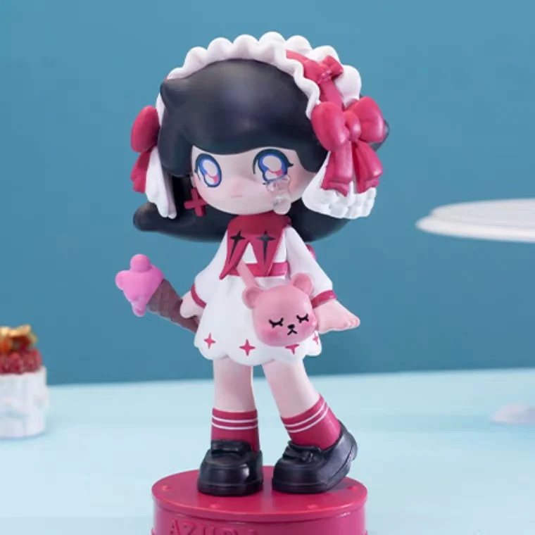 

Cute Anime Figure Gift Surprise Box Original POP MART Azura Wardrobe Collection Blind Box Toys Model Confirm Style