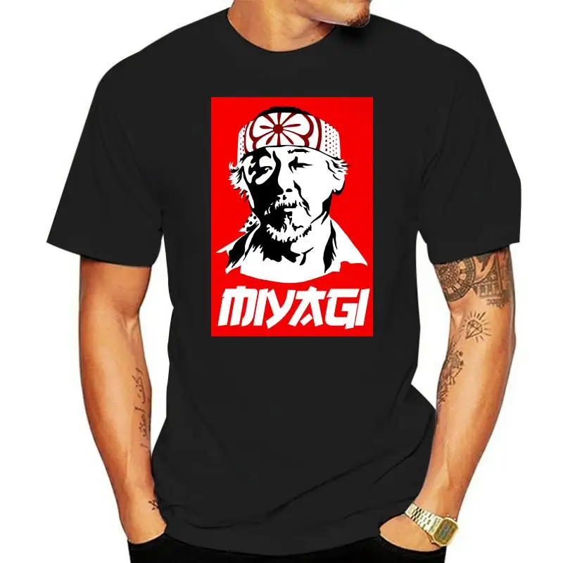 

2022 Fashion Short Sleeve SHIRT THE KARATE KID MR MIYAGI MOVIE T-Shirt SMALL, MEDIUM,LARGE, XL custom tees