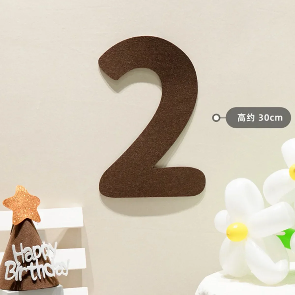 

Фетровый баннер "С днем рождения"