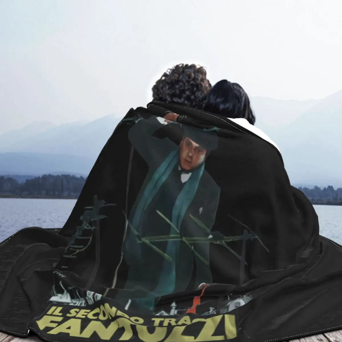 Одеяло для полета Fantozzi Paolo изысканное дышащее в стиле ретро