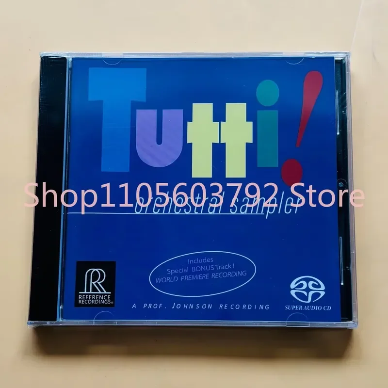 Фото Тутти! Оркестровый сэмплер RR906 CD: Аудиофильский диск с классической музыкой, динамичным звучанием и широкой звуковой сценой для аудиофилов №1