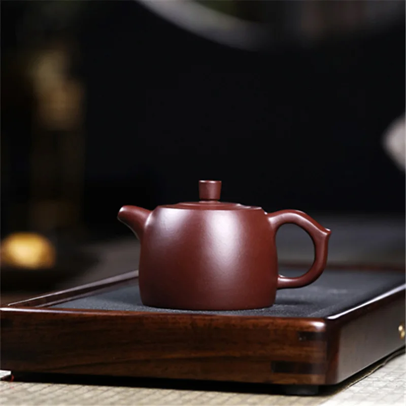 

270ML Yixing Teapot Real Handmade Chinese Kettle Ball Hole Filter Purple Clay Tea Pot Puer Oolong Teaware Kung Fu Zisha Teaset