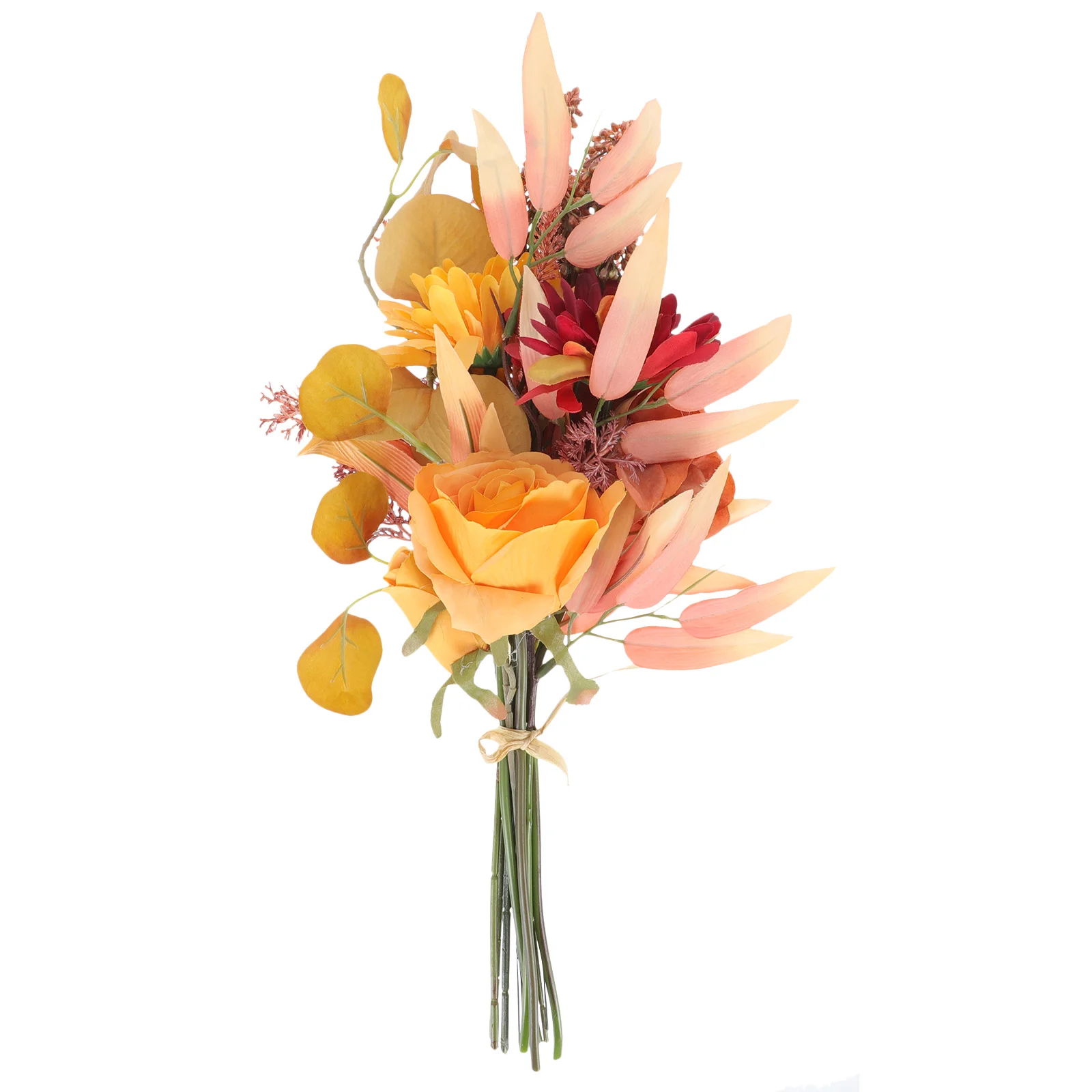 

Artificial Flowers Autumn Bouquet Thanksgivingflower Colors Tall Decoration Fall Wedding Bouquets