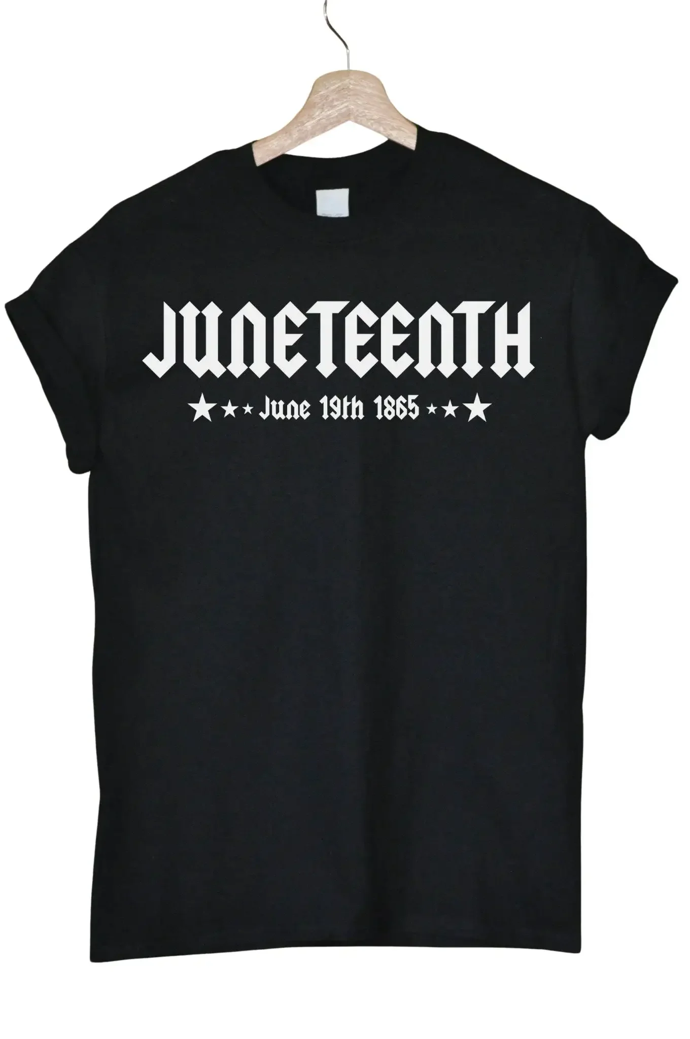 Фото Camiseta june11 для мужчин, день независимых дней, свободный, эмансифицированный, афроамериканский, рук №1
