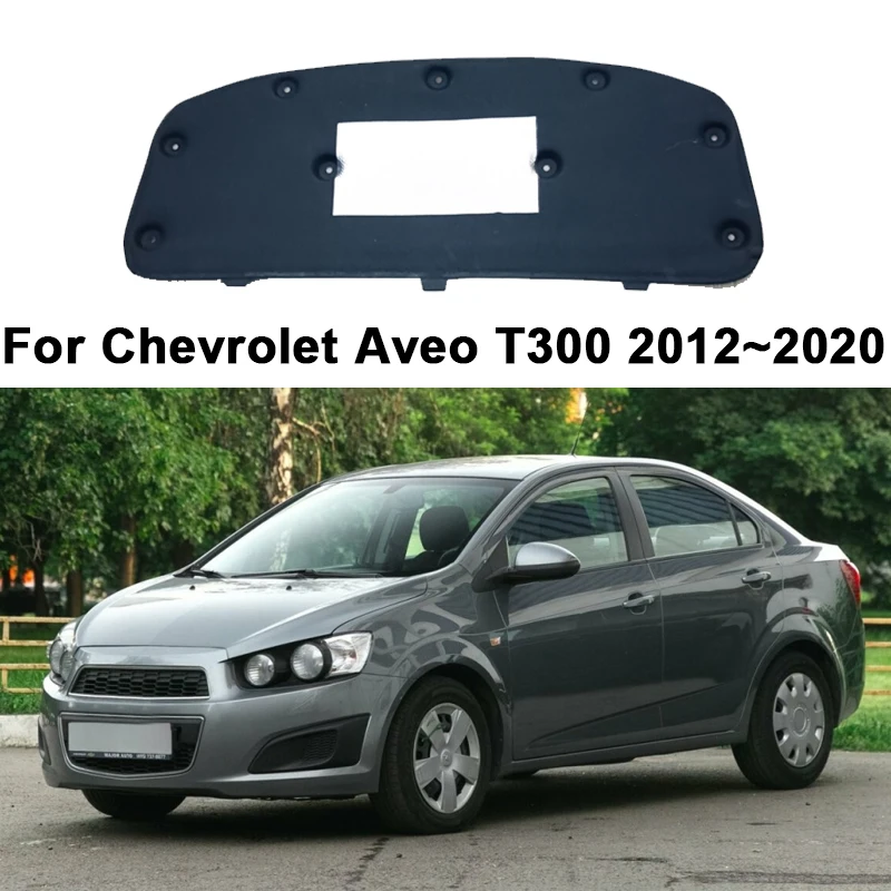 

Передний капот двигателя для Chevrolet Aveo T300 Chevrolet Sonic Holden Barina 2012~2020 Звукоизоляция Звукоизоляционный коврик Автозапчасти