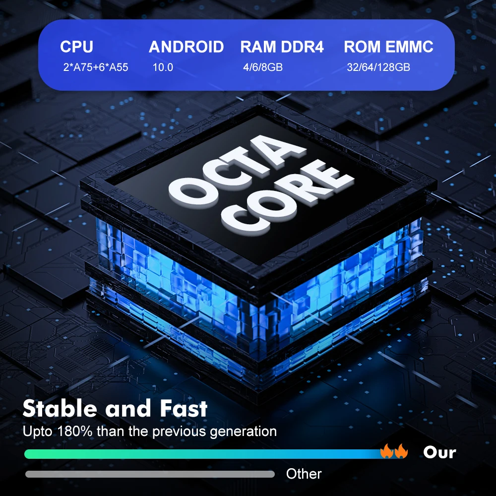 Isudar Android 7-дюймовый автомобильный радиоприемник для