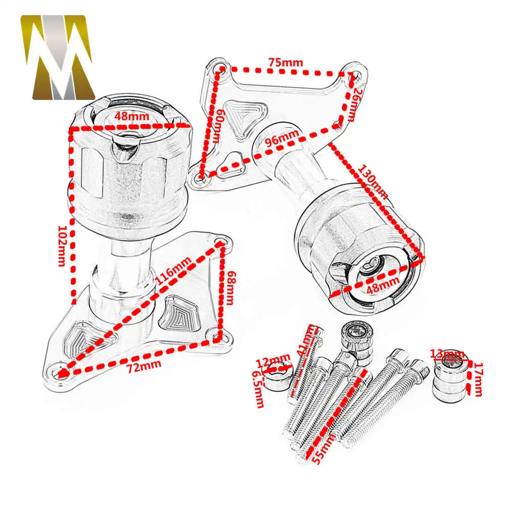 Аксессуары для Honda Grom MSX125 MSX 125 2013-2015 2016 2017 2018 2019 крышка двигателя мотоцикла