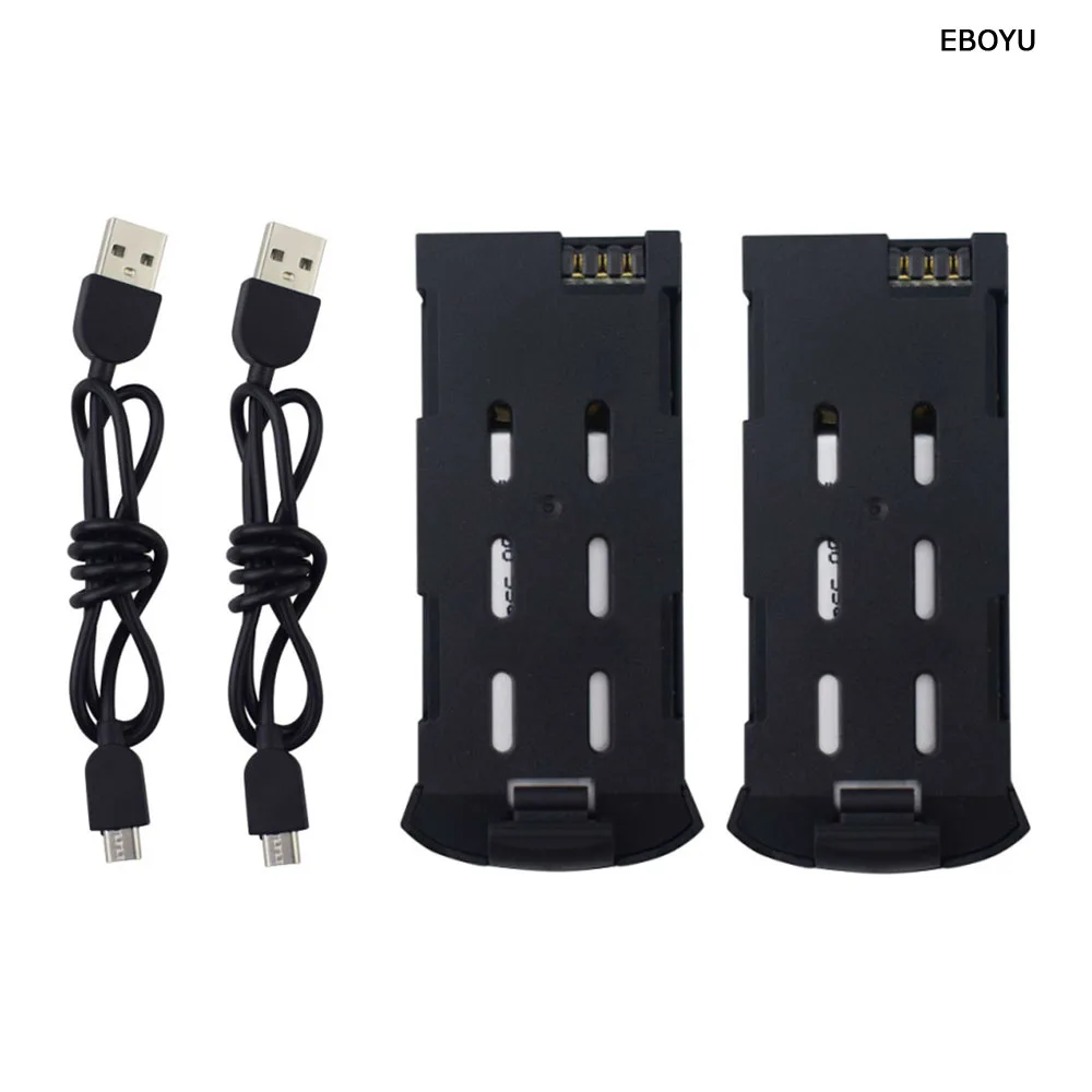 

EBOYU 3,7 в 500 мАч литиевый аккумулятор + балансирующее зарядное устройство для HS340 Mini FPV дроны RC Дрон Квадрокоптер вертолет сменная батарея