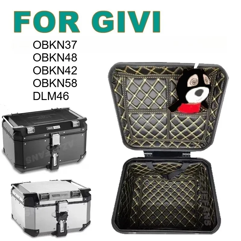 Фото Для GIVI OBK 42 58 37 48 OBKN42 OBK58 DLM46 DLM TREKKER OUTBACK 58 42 Мотоциклетный защитный коврик для верхнего кофра, аксессуары для хранения. №2