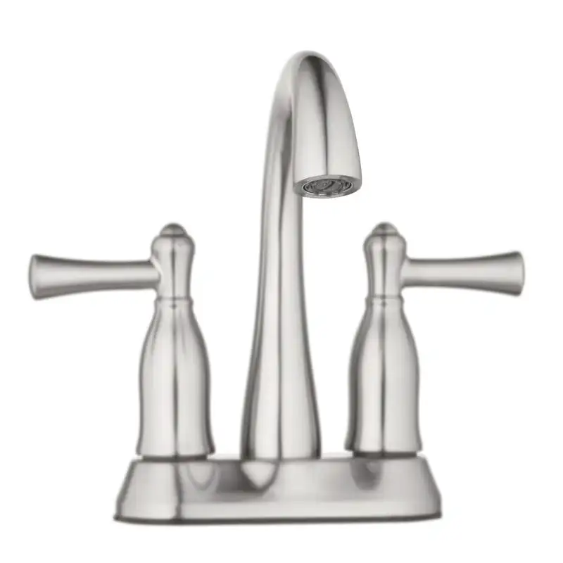 

Gardens Safford Two Handle Bathroom Sink Faucet, Satin Nickel