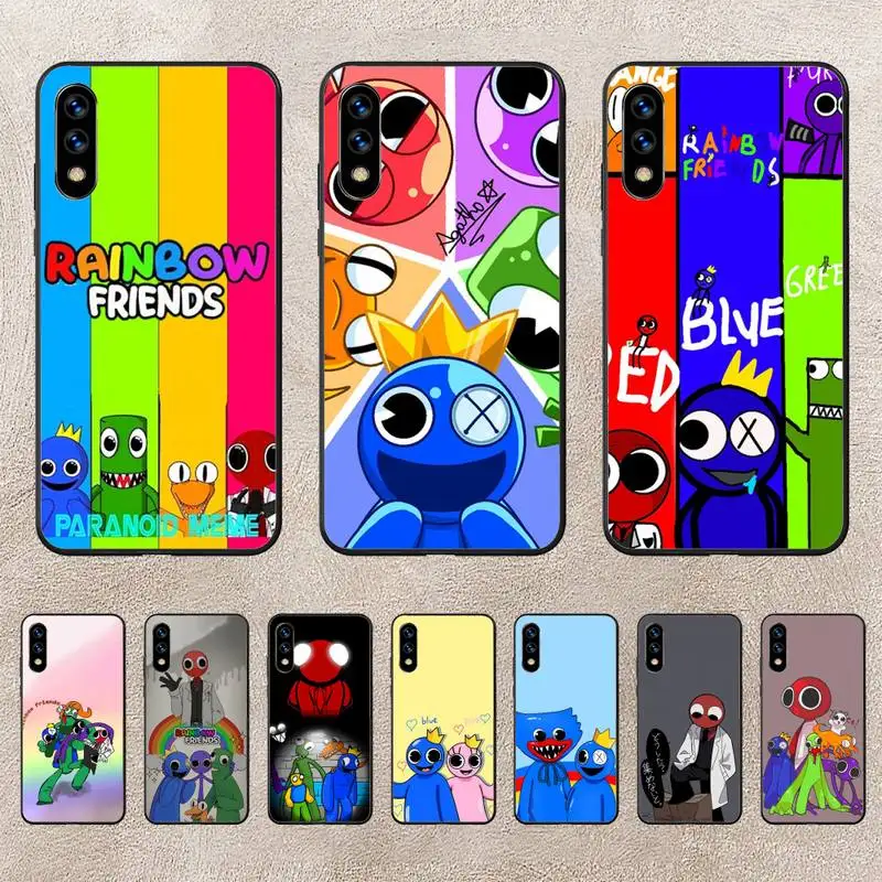 

Rainbow Friends Toy Cartoon Game Phone Case For Huawei P10 P20 P30 P50 Lite Pro P Smart Plus Cove Fundas