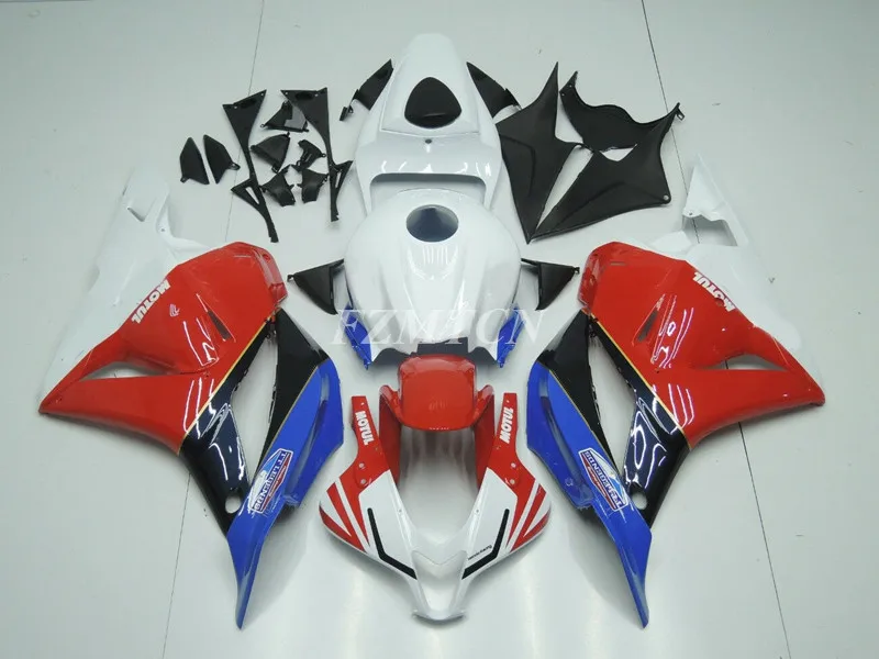 

4Gifts New ABS Motorcycle Fairings Kit Fit For HONDA CBR600RR F5 2009 2010 2011 2012 09 10 11 12 Bodywork Set Blue Red