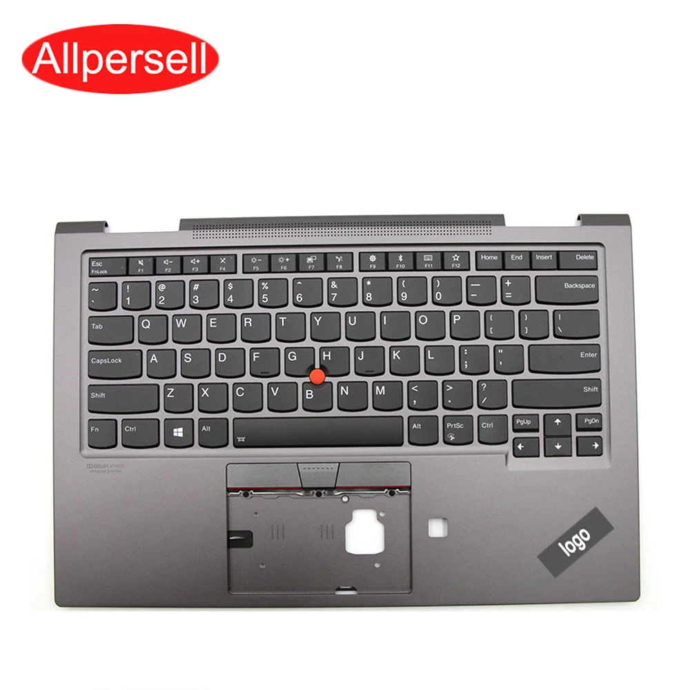 

Palm rest case for Lenovo Thinkpad X1 Yoga 4th 2019 laptop upper cover keyboard WLAN 5M10V24881 5M10V24845