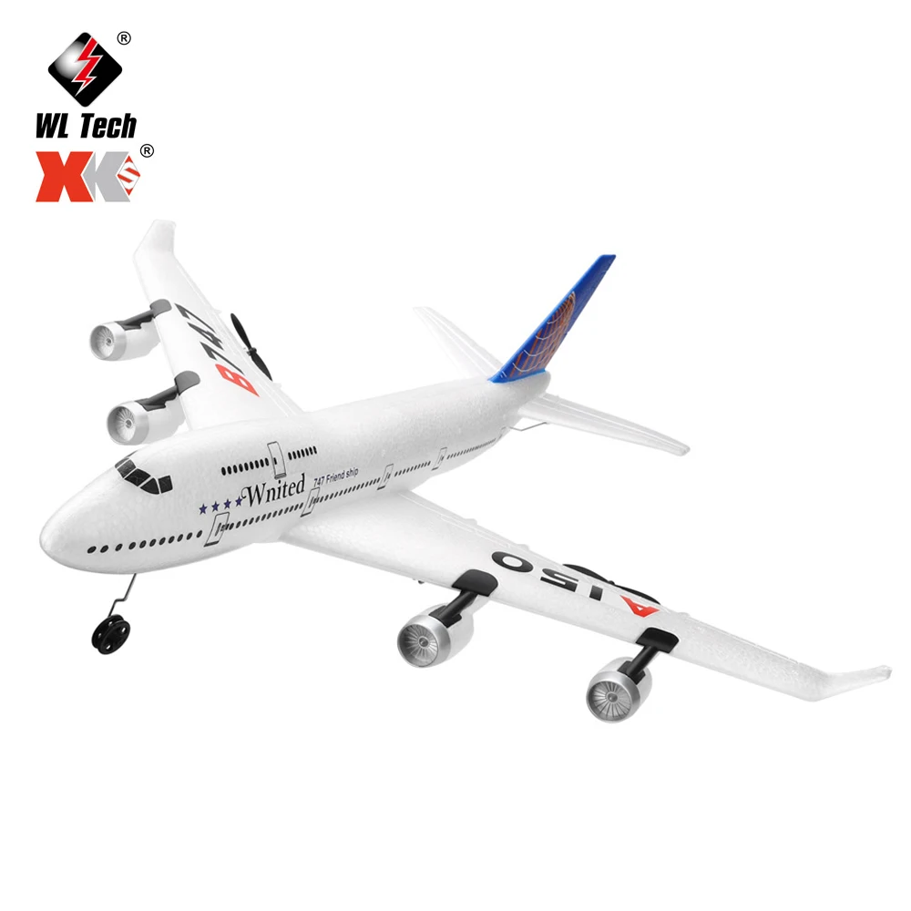 

Wltoys XK A150 RC Airplane Airbus B747 Model Plane RC Fixed-Wing 3CH EPP 2.4G Remote Control Airplane RTF Toy For children