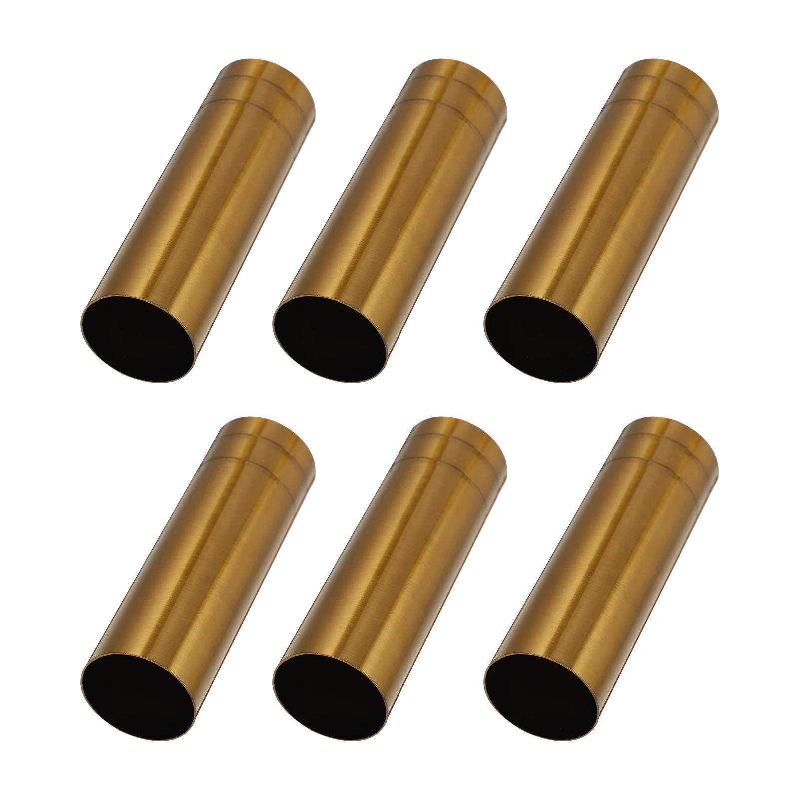 

6 Pcs Black Light Fixtures Chandelier Sleeves Lamp Base Cover Lighting Accessories Iron