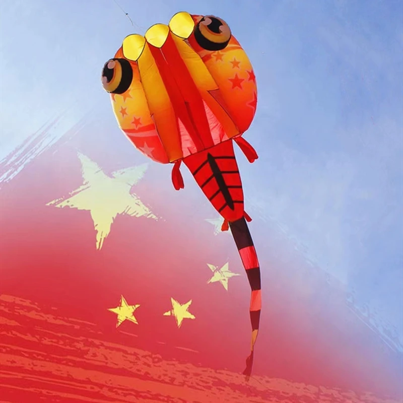 Бесплатная доставка большой воздушный змей Tadpole для взрослых мягкие воздушные