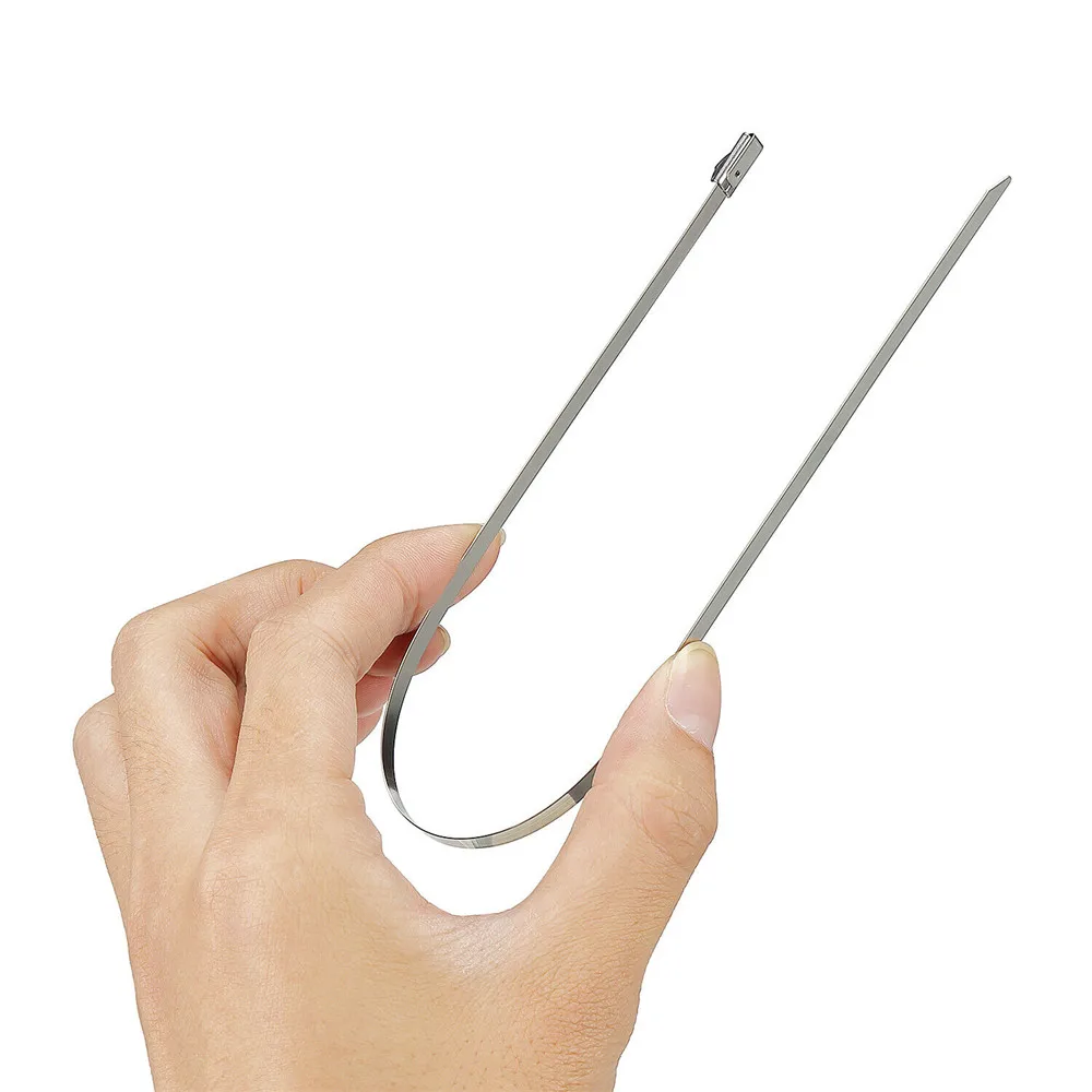 4 6x200 мм 304 # кабельные стяжки из нержавеющей стали сверхмощные самоблокирующиеся