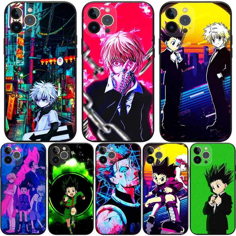 

Japanese Anime Hunter X Hunters Phone Case for Redmi Note 3 5 6 7 8 9 10 11 ProMax K40 K30 K20 9T 8T Soft Silicone Design Cover