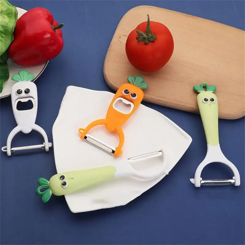 

Kitchen Accessories Carrots Multi-functional Grate Peeling Machine Long Handle Peeler Carrot Peeler Sharp Fruit Slicer