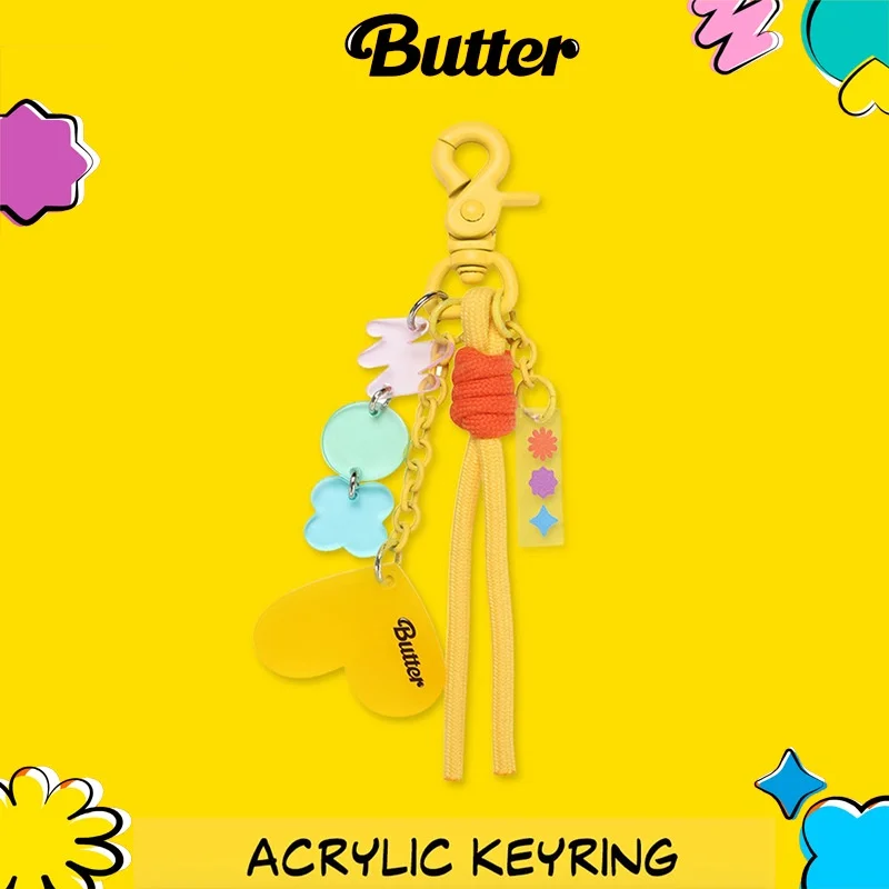 

Kpop Bangtan Boy Butter Acrylic Keyring for ARMY Gift