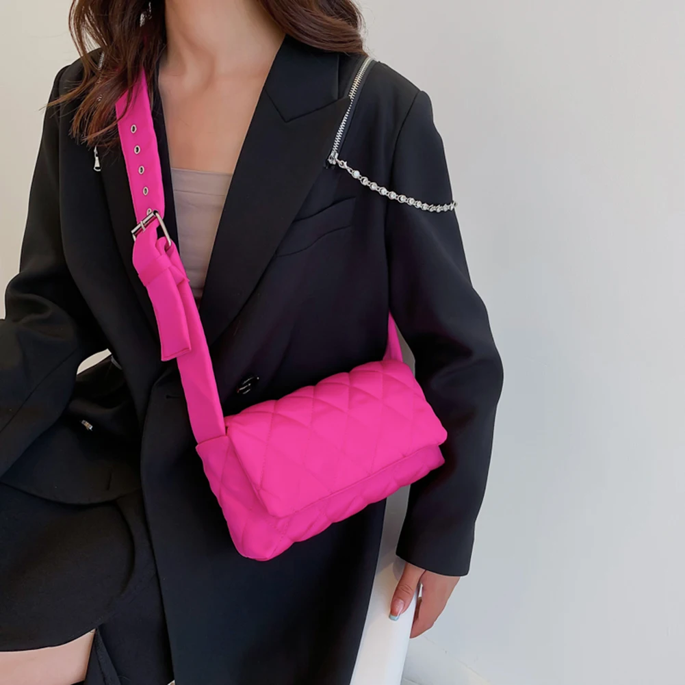 

Space Padded Cotton Tote Handbags Designer Quilted Women Shoulder Crossbody Bags Luxury Female Down Bag Small Tote Purse Bolsas