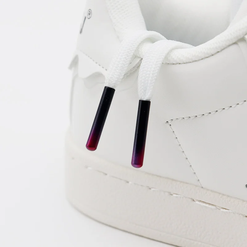 Coolstring Purple/Red Gradient Metal Tips 22*3.8MM Sneaker Canvas Boots Decorative Aglets Shoelace Accessories 100Pcs Wholesale