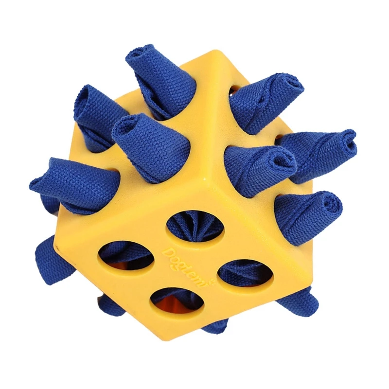 Нюхающий кубик для собак игрушка медленного кормления и сбора пищи тренировки