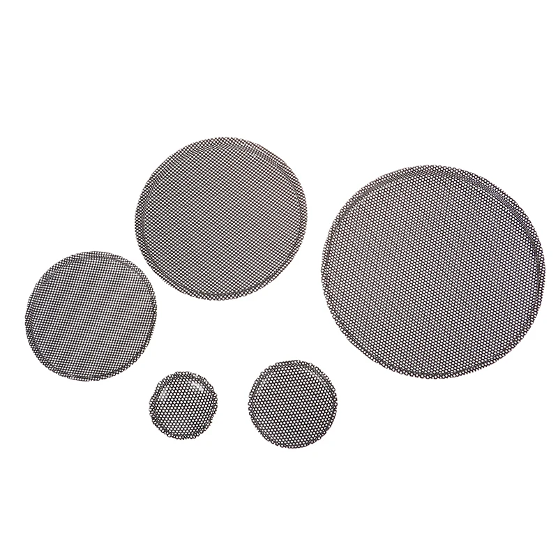 Защитная сетка для автомобильных динамиков круглая металлическая решетка