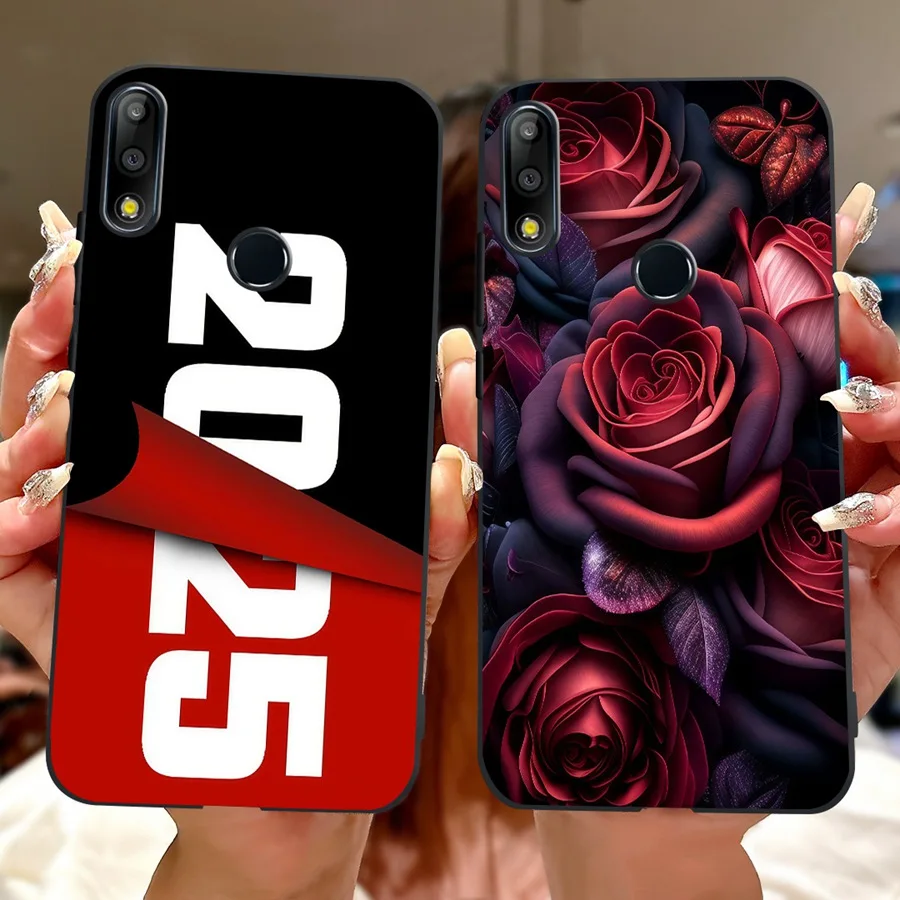 Фото Для Asus ZenFone Max Pro M2 ZB631KL Чехол Роскошный окрашенный чехол из ТПУ Чехол для телефона Asus Max M2 ZB633KL X01AD X01BD Задняя крышка Capa №4