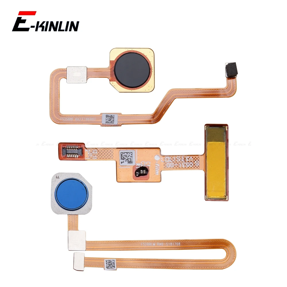 Разъем Touch ID отпечатков пальцев датчик сканера кнопка домашнего возврата гибкая