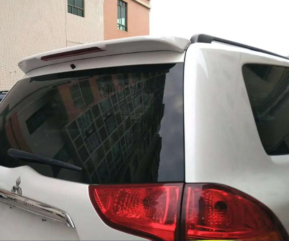 

ABS краска для заднего крыла автомобиля, заднее крыло багажника, подходит для Mitsubishi Pajero Sport 2012 2013 2014 2015 (со светодиодной лампой)