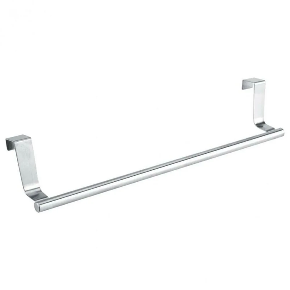 

Stainless Steel Towel Rack Punch free Hanger Kitchen Storage Durable Useful