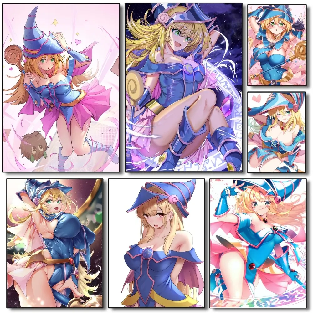 1 шт. Yu-Gi-Oh темный волшебник девушка плакат печать на бумаге дома гостиная спальня