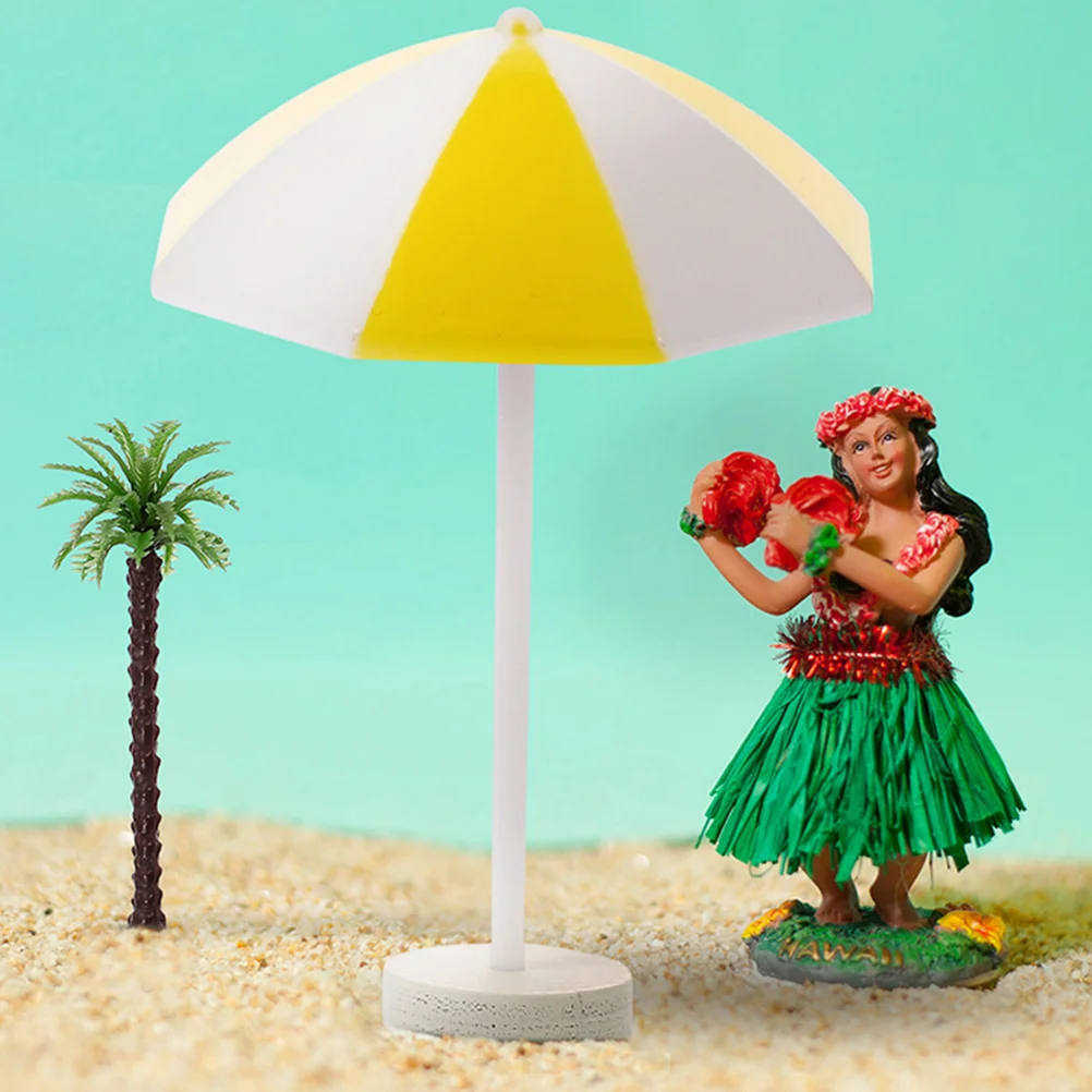 

6 шт., миниатюрный пляжный мини-зонтик от солнца