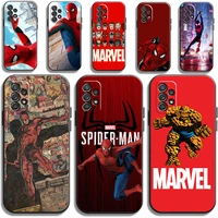 spiderman marvel phone cases for samsung galaxy a22 5g a31 a72 a52 a71 a51 5g a42 5g a20 a21 a22 4g a22 5g a20 a32 5g a11 coque